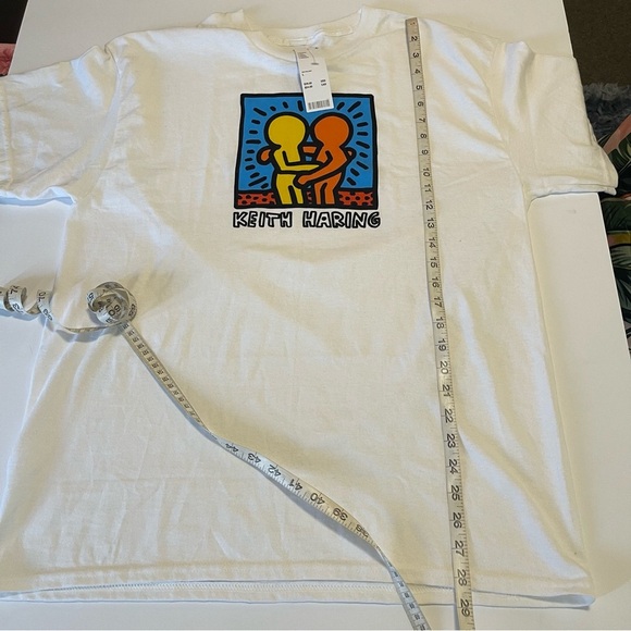 Keith Haring T-Shirt Best Buddies Large New With Tags - Picture 5 of 7